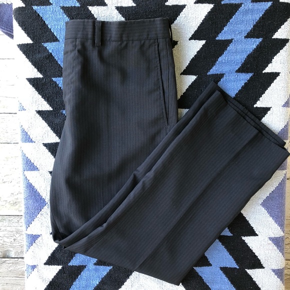 Michael Brandon Other - Michael Brandon - Black pinstripe dress pants Michael Brandon Other - Michael Brandon - Black pinstripe dress pants